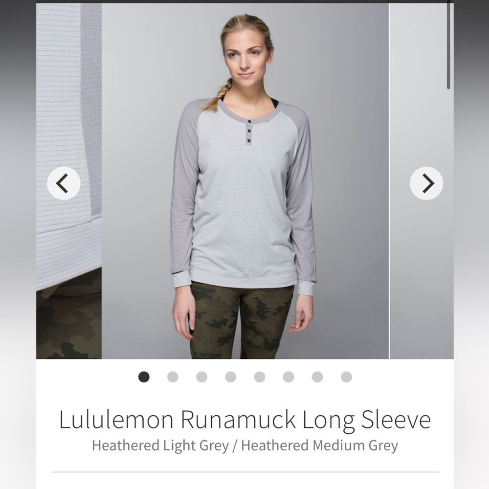 Lululemon Runamuck Long Sleeve shirt